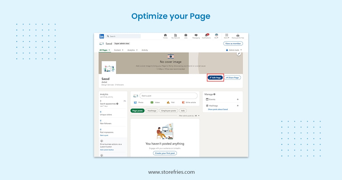 Optimize your Page