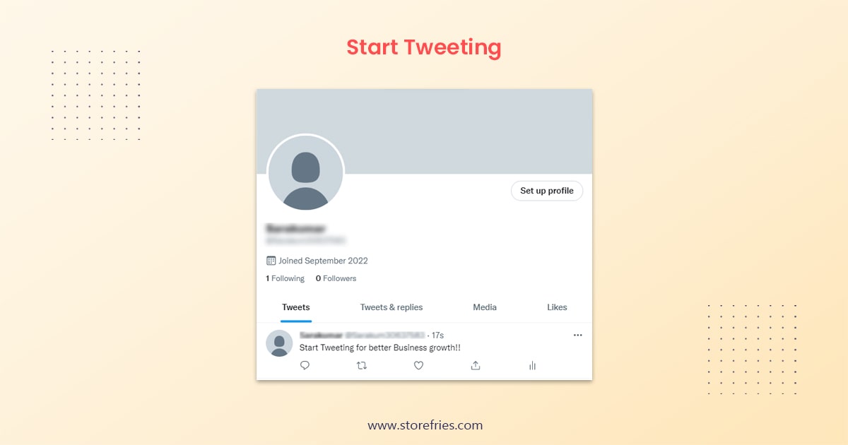 Start your Tweeting