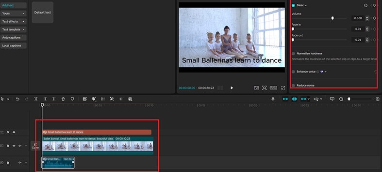 Audio and Visuals Smoothly