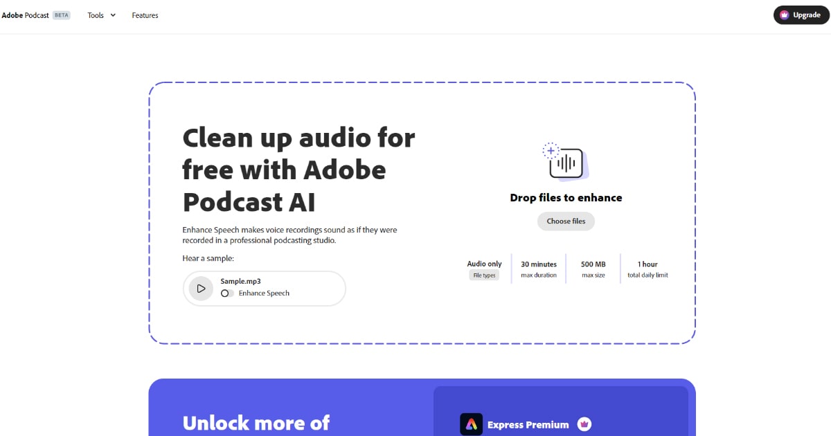 Adobe podcast