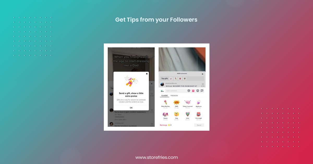Get tips from your Followers