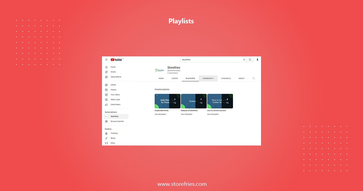 Make Playlists